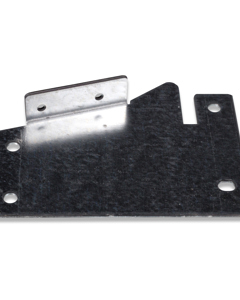 Bracket f/sheet metal perch 130mm w/oblong hole Nova/Col.2+